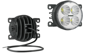 LED Arbeitslampe mit Kabel (4 Schrauben version)