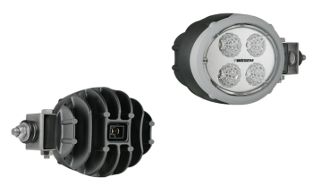 LED Arbeitslampe mit eingebautem AMP Faston Stecker