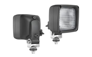 Halogen Arbeitslampe mit Kabelführung und Ausschalter