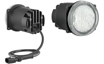 LED Arbeitslampe mit Kabel und AMP SuperSeal Stecker (4 Schrauben version)