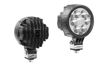 LED Arbeitslampe mit eingebautem AMP SuperSeal Stecker - blaue