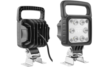 LED Arbeitslampe mit Omega Halter und Kabel