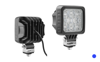 Spezielle Lampe mit LED-Dioden und Kabel - blaue