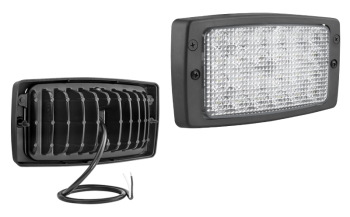LED Arbeitslampe mit Kabel und Rahmen