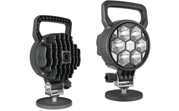 LED Arbeitslampe mit Magnethalter und eingebautem Deutsch DT04-2P Stecker