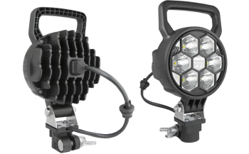 2500lm - LED-Modul 12V-24V, Kabel 0,22 m, Gitter, DIN 72591-Stecker, Griff