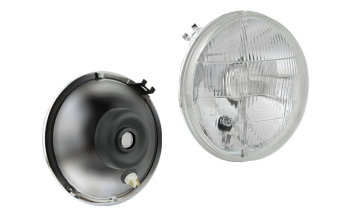 Reflektor für Fiat 600, Typ H4 (Abblendlicht, Fernlicht, Positionslicht)