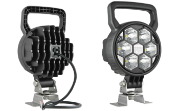 2500 lm - LED-Modul 12V-24V, Kabel 0,5 m, Gitter, Griff