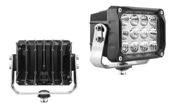 LED Arbeitslampe mit eingebautem AMP SuperSeal Stecker - blaue