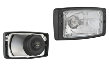 Hauptscheinwerfer Typ H4 mit Rahmen (Abblendlicht, Fernlicht) Hauptscheinwerfer Typ H4 mit Rahmen (Abblendlicht, Fernlicht)