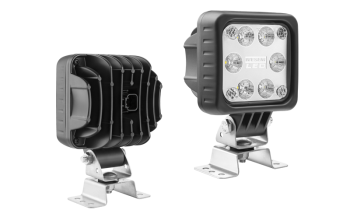 LED Arbeitslampe mit Omega Halter und eingebautem Deutsch DT04-2P Stecker