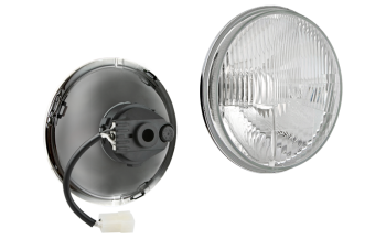 Hermetische Reflektor Ø178 Typ H4 (Abblendlicht, Fernlicht)