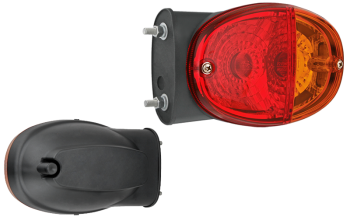 Hintere Lampe mit seitlicher Befestigung (Positionslicht, Bremslicht, Blinklicht)