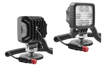 1500 lm - LED-Modul 12V-24V, Spiralkabel 8 m, Feuerzeug Stecker