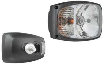Hauptscheinwerfer Typ H4 mit AMP SuperSeal Stecker - rechts