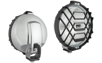 Halogen Fernscheinwerfer mit Positionslicht im Chromgehäuse