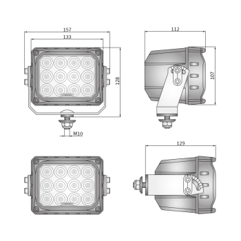 CRP3-FF 4° Arbeitslampen LED