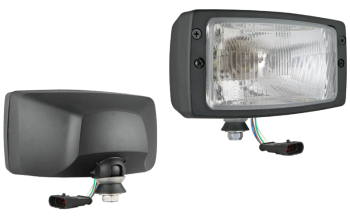 Hauptscheinwerfer Typ R2 im Gehäuse, Kabel und AMP SuperSeal Stecker (Abblendlicht, Fernlicht, Positionslicht)