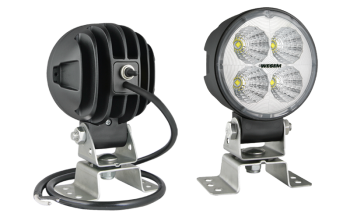 LED Arbeitslampe mit Omega Halter, Kabel und Ausschalter