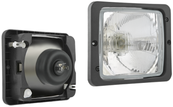 Hauptscheinwerfer Typ R2 mit Rahmen (Abblendlicht, Fernlicht)