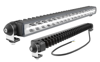 LED Arbeitslampe mit Positionslicht und seitlich Halter