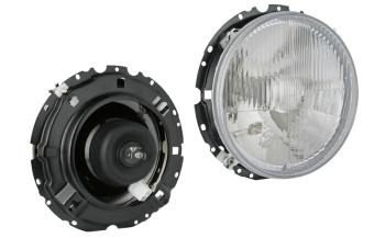 Hauptscheinwerfer für VW Golf 1, Typ H4 (Abblendlicht, Fernlicht, Positionslicht) Hauptscheinwerfer für VW Golf 1, Typ H4 (Abblendlicht, Fernlicht, Positionslicht)