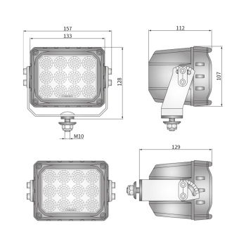 CRP3-FF 60° Arbeitslampen LED