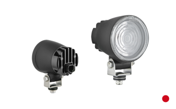 Spezielle Lampe mit LED-Dioden und eingebautem Deutsch DT04-2P Stecker - rote