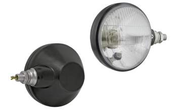 Hauptscheinwerfer Typ R2 im Metallgehäuse - rechts (Abblendlicht, Fernlicht, Positionslicht) Hauptscheinwerfer Typ R2 im Metallgehäuse - rechts (Abblendlicht, Fernlicht, Positionslicht)