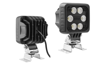 LED Arbeitslampe mit Omega Halter und Kabel