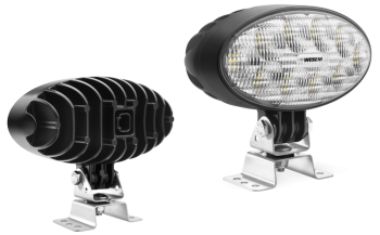 LED Arbeitslampe mit Omega Halter und eingebautem Deutsch DT04-2P Stecker