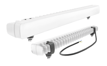 LED Arbeitslampe mit Positionslicht und unten Halter