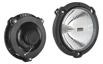 Rallye Scheinwerfer, Fernlicht Ø180 mit Rahmen