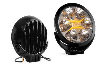 LED Fernscheinwerfer mit Schwarz und zweifarbige Positionslicht