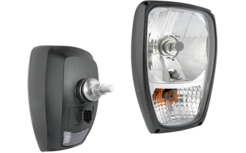 Hauptscheinwerfer Typ H4 mit DT04-6P Stecker - rechts / links Hauptscheinwerfer Typ H4 mit DT04-6P Stecker - rechts / links