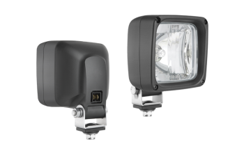 Halogen Arbeitslampe mit eingebautem AMP Faston Stecker