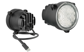 LED Arbeitslampe mit Kabel und DT04-2P Stecker (3 Muttern version)