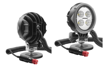 1500 lm - LED-Modul 12V-24V, Spiralkabel 8 m, Feuerzeug Stecker