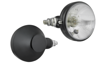 Hauptscheinwerfer Typ R2 im Metallgehäuse - links (Abblendlicht, Fernlicht, Positionslicht)