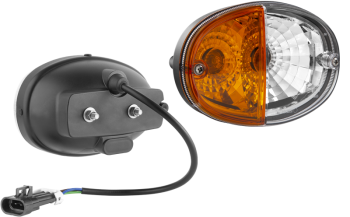 Vordere Lampe - rechts mit Kabel und Delphi 12129615 Stecker (Positionslicht, Vorder-seitlich Blinklicht)