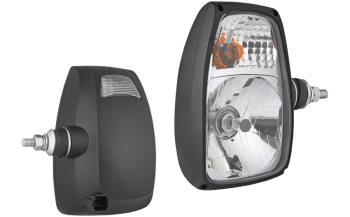 Hauptscheinwerfer Typ H4 mit DT04-6P Stecker - rechts