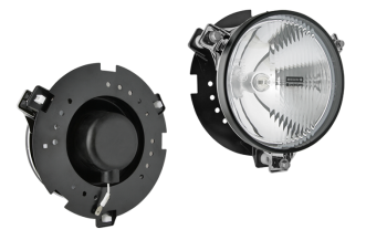 Rallye Scheinwerfer, Fernlicht Ø150 - Typ 120°