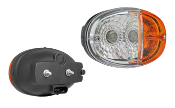 Vordere Lampe (Positionslicht, Vorder-seitlich Blinklicht) Vordere Lampe (Positionslicht, Vorder-seitlich Blinklicht)
