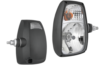 Hauptscheinwerfer Typ H4 mit DT04-6P Stecker - rechts