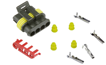 4 pin Gegenstecker AMP SuperSeal