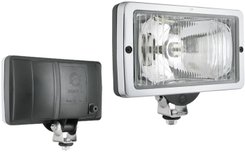 Halogen Fernscheinwerfer mit Chromrahmen