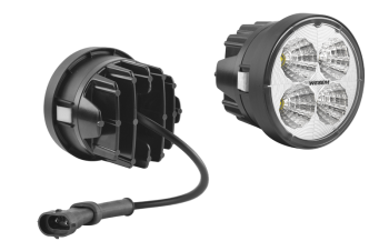 LED Arbeitslampe mit Kabel und H9-H11 Stecker (Befestigung - 2 Riegel)