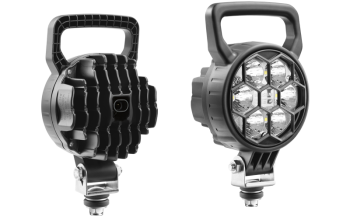 2500 lm - LED-Modul 12V-24V, Gitter, Griff