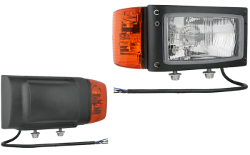 Hauptscheinwerfer Typ H4 mit Kabel - rechts