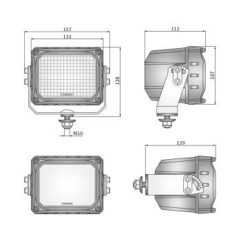 CRP3 60° Arbeitslampen LED